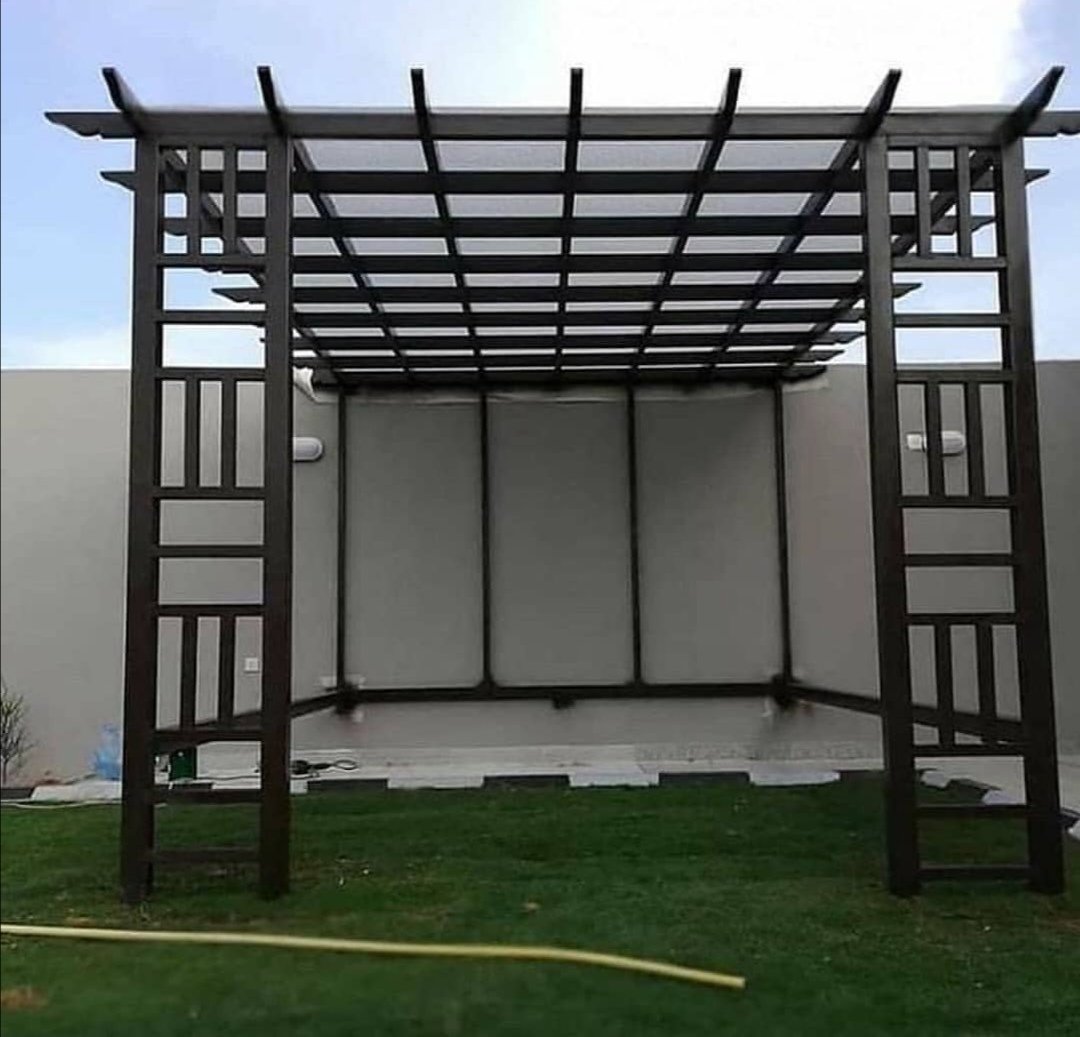 برجولات مربعات