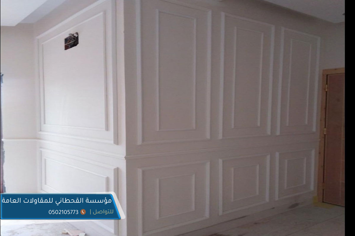 تركيب ديكورات فوم بديل الخشب في  الرياض