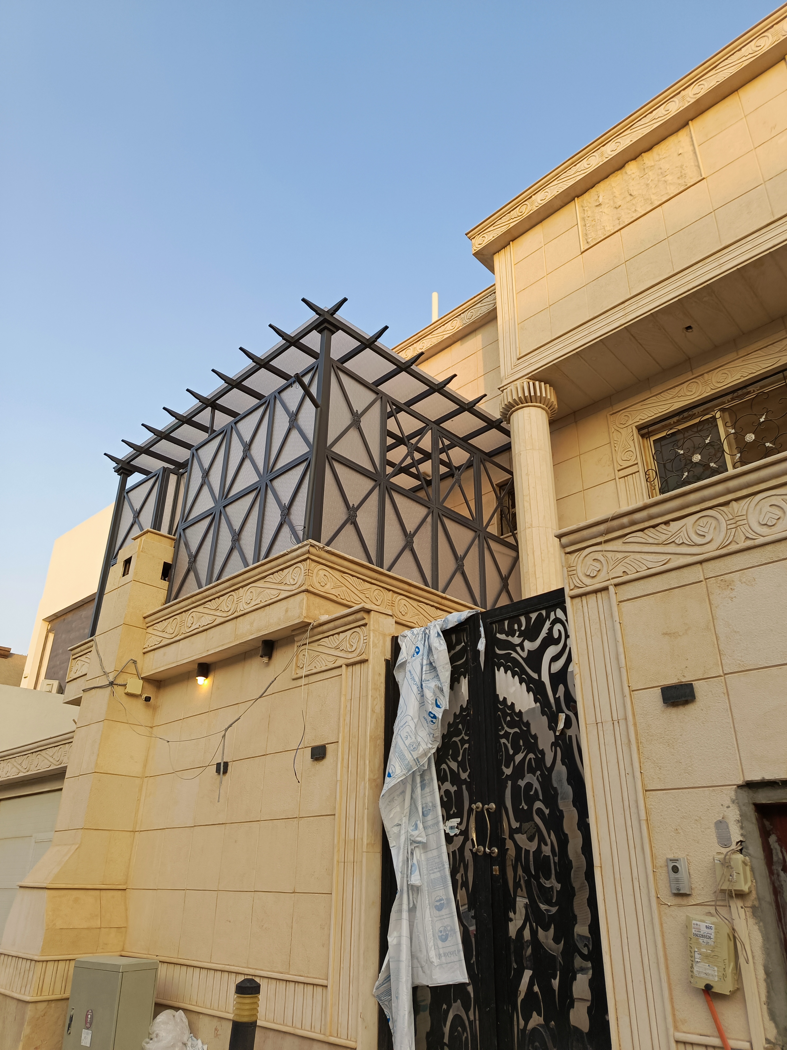 برجولات وساتر